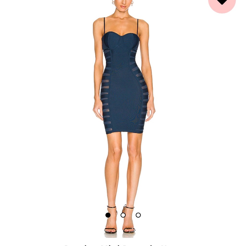 Domino Mini dress in Navy
